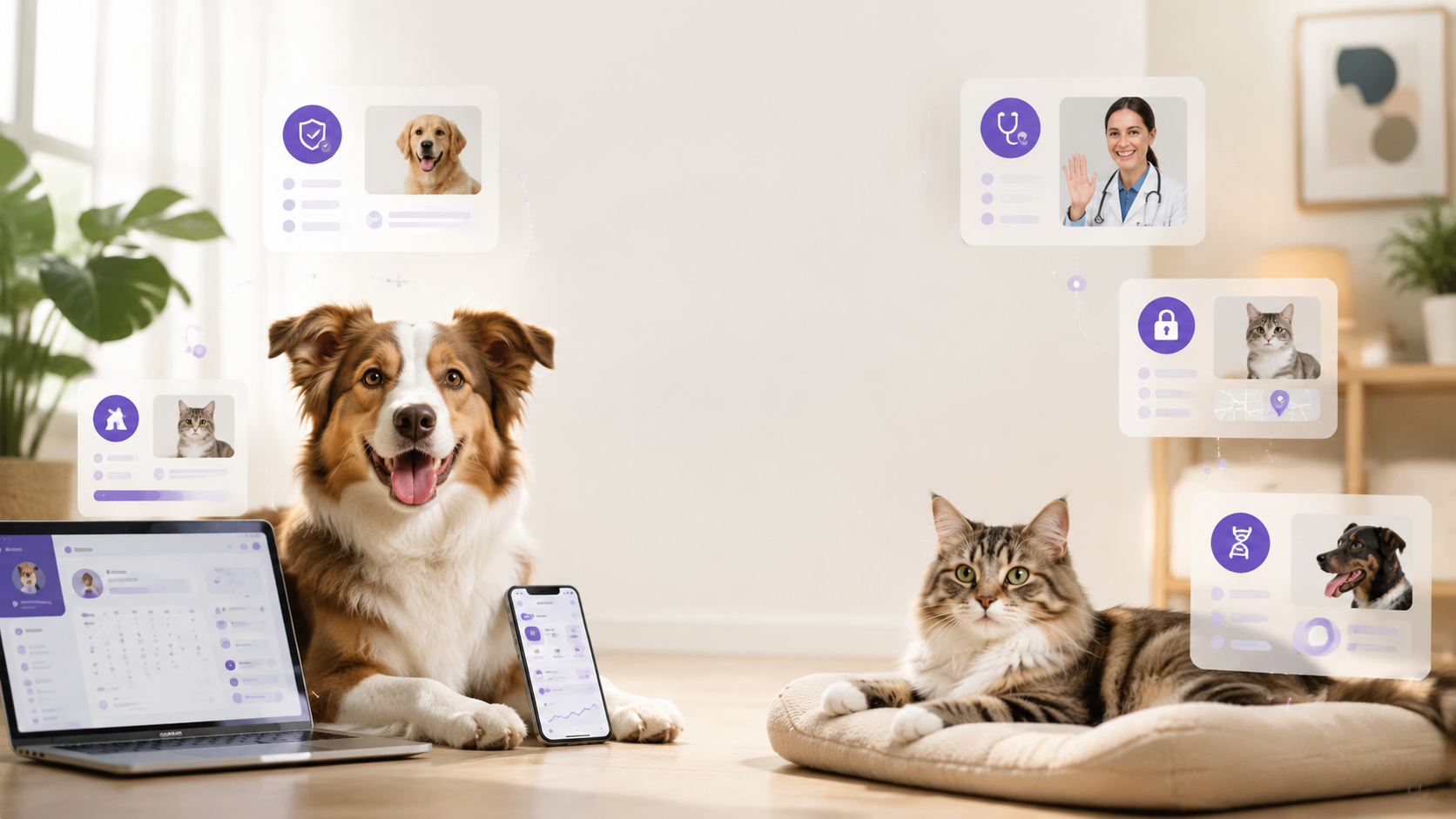 Pet Apps, Insurance, and Online Vet Help